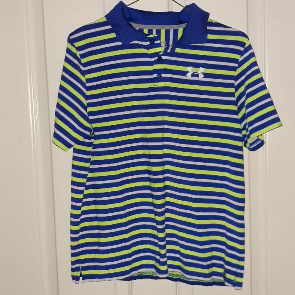 Boys Under Armour heatgear polo